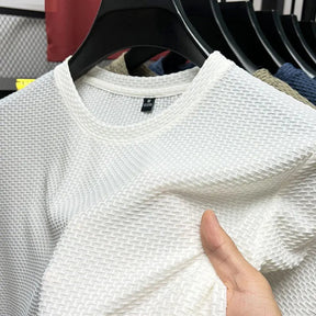 Camiseta Ultra-Stretch - Tecnologia Anti Amassado Camiseta Ultra-Stretch VINNCI Store Branco P 