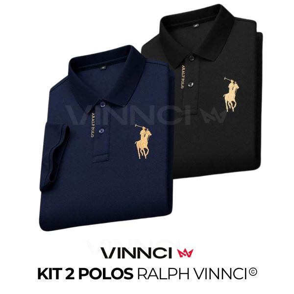 Kit 02 Camisas Polo Ralph Vinnci Kit 02 Camisas Polo Ralph Vinnci VINNCI Store 