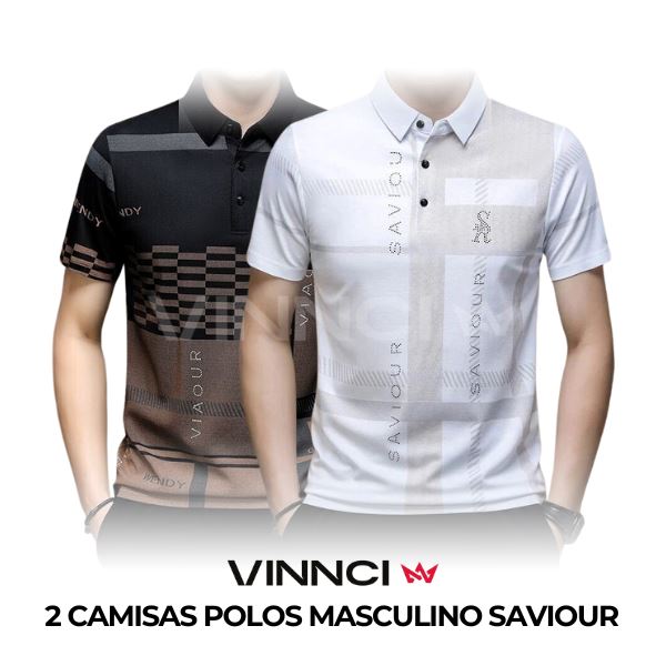 Kit 02 Camisas Polo Saviour Vinnci Kit 02 Camisas Polo Saviour VINNCI Store 