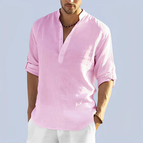 Camisa Masculina Bata Panamera Camisa Masculina Bata Panamera VINNCI Store Rosa P 