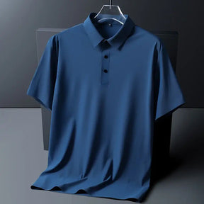 Camisa Polo Premium em Seda Gelo | Elegância e Exclusividade Camisa Polo Premium em Seda Gelo | Elegância e Exclusividade VINNCI Store 