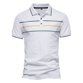 Camisa Polo Masculina Contrast - VINNCI Store
