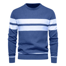 Suéter Masculino Listrado Comfort - VINNCI Store
