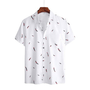 Camisa Manga Curta Estampada Freedon - VINNCI Store