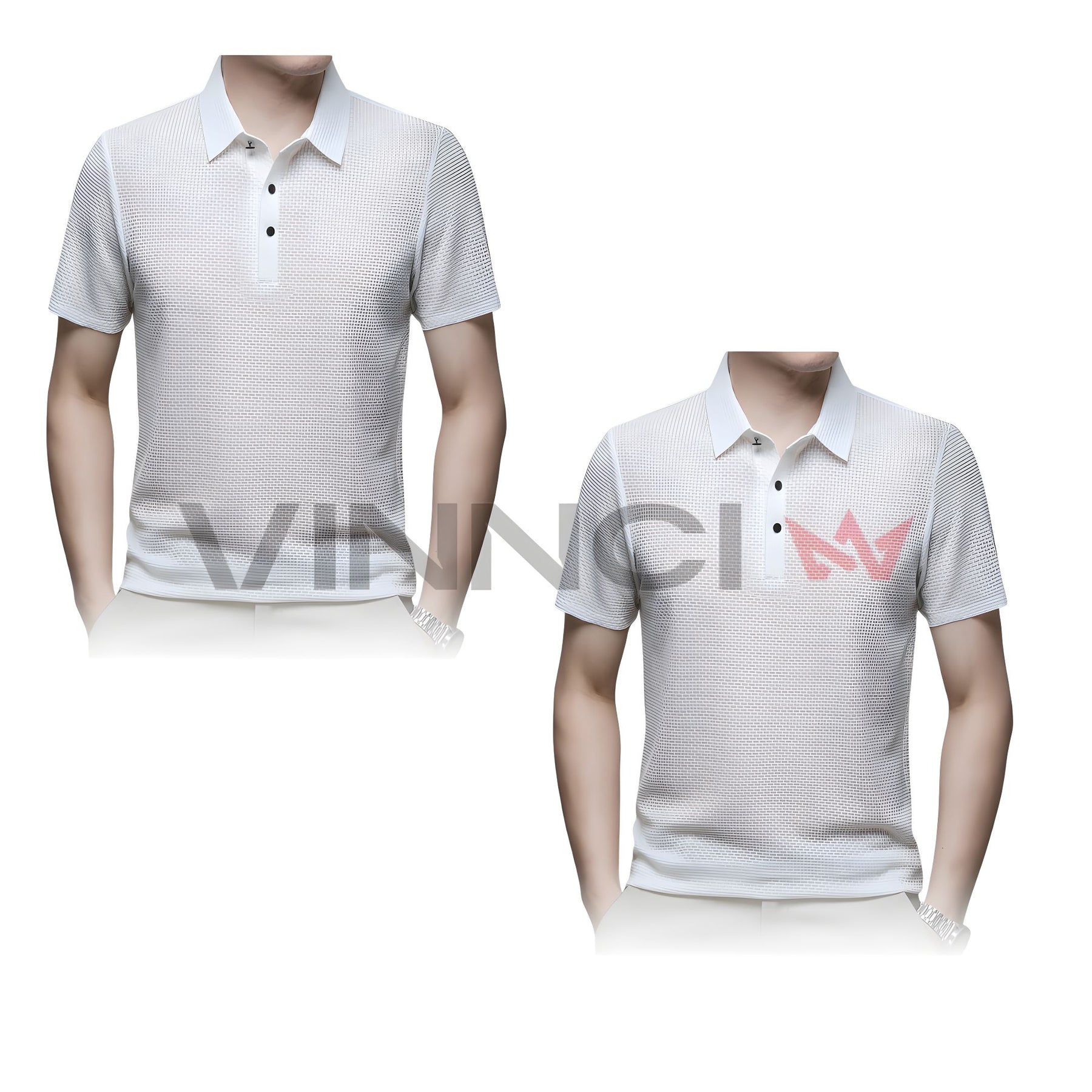 Camisa Polo Premium Texturizada - Conforto e Elegância [Compre 1, Leve 2] Camisa Polo Premium Texturizada - Conforto e Elegância [Compre 1, Leve 2] VINNCI Store Branco Branco P