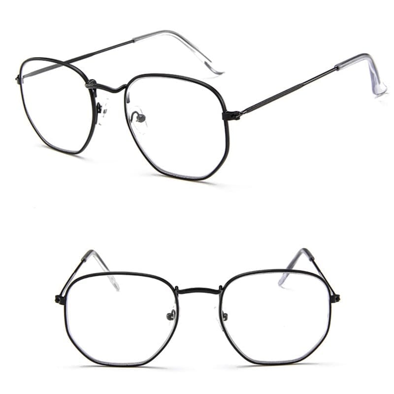 Óculos de Sol - Hexagon™ - UV400 Óculos de Sol - Hexagon™ - UV400 VINNCI Store Branco Escuro 