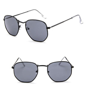 Óculos de Sol - Hexagon™ - UV400 Óculos de Sol - Hexagon™ - UV400 VINNCI Store Cinza Escuro 