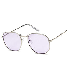 Óculos de Sol - Hexagon™ - UV400 Óculos de Sol - Hexagon™ - UV400 VINNCI Store Prata Oceano 