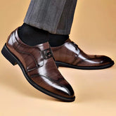Sapato Social de Couro - Granado Sapato Social de Couro - Granado - Grupo 10 VINNCI Store Marrom 37 