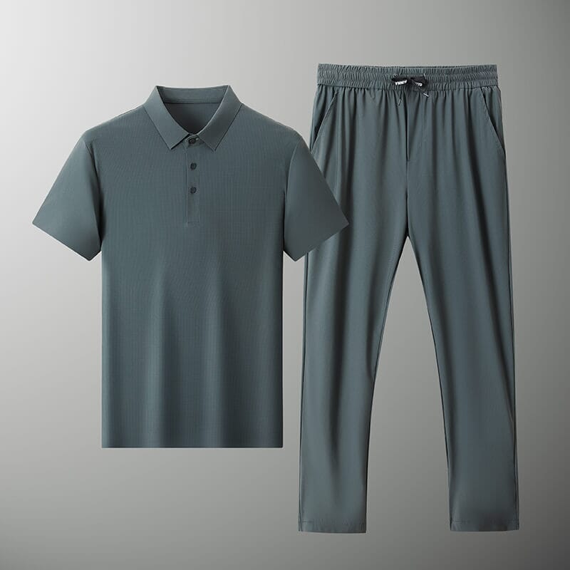Conjunto Elegance | Camisa Polo e Calça Premium - VINNCI Store