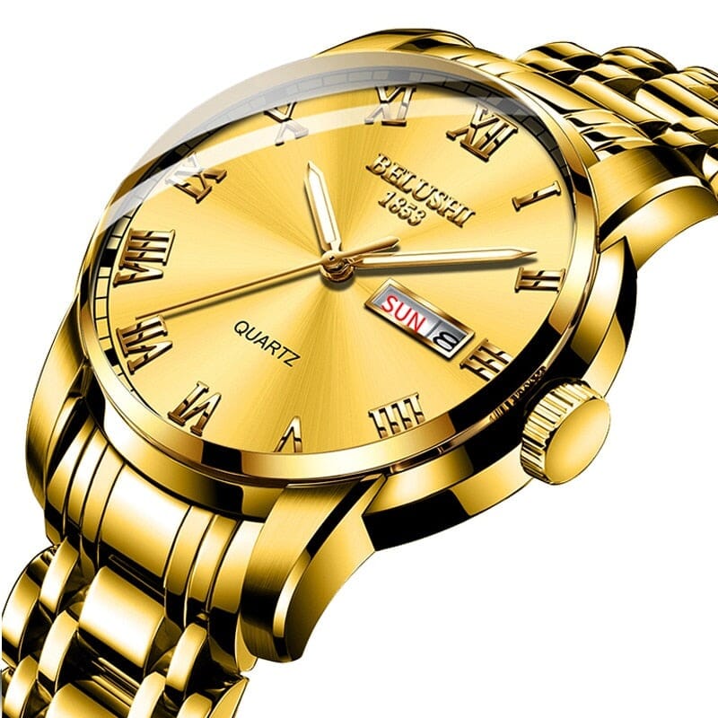 Relógio Masculino Moderno e Minimalista Relógio Masculino Moderno e Minimalista - Relógios 001 VINNCI Store Dourado 