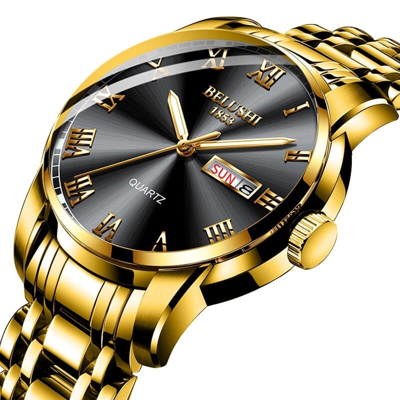 Relógio Masculino Moderno e Minimalista Relógio Masculino Moderno e Minimalista - Relógios 001 VINNCI Store Dourado e Preto 