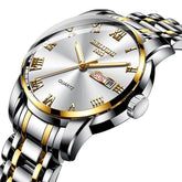 Relógio Masculino Moderno e Minimalista Relógio Masculino Moderno e Minimalista - Relógios 001 VINNCI Store Prata - Dourado e Branco 