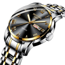 Relógio Masculino Moderno e Minimalista Relógio Masculino Moderno e Minimalista - Relógios 001 VINNCI Store Prata - Dourado e Preto 